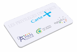Carte+ des parcs d’activités avec les logos APALS, APAN Océalim et Les Portes de Feytiat
